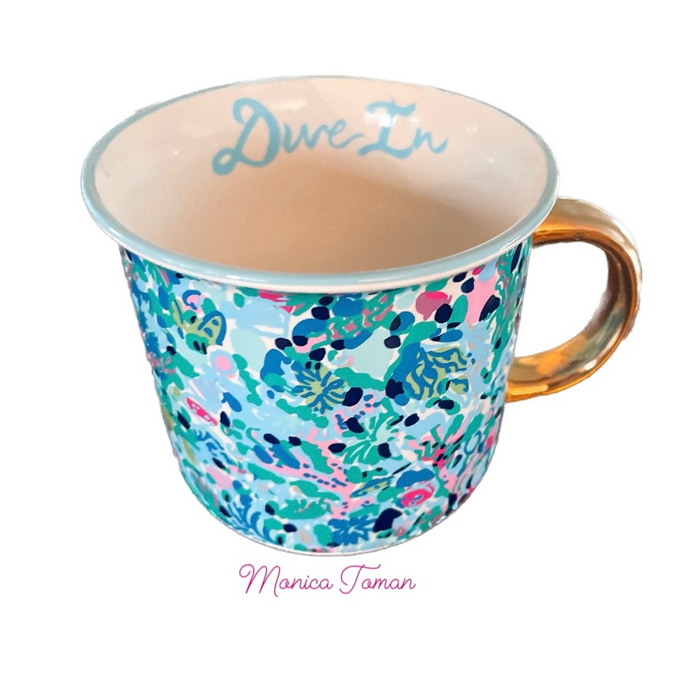 Lilly Pulitzer Ceramic Mug • Dine In • No Box/tags
